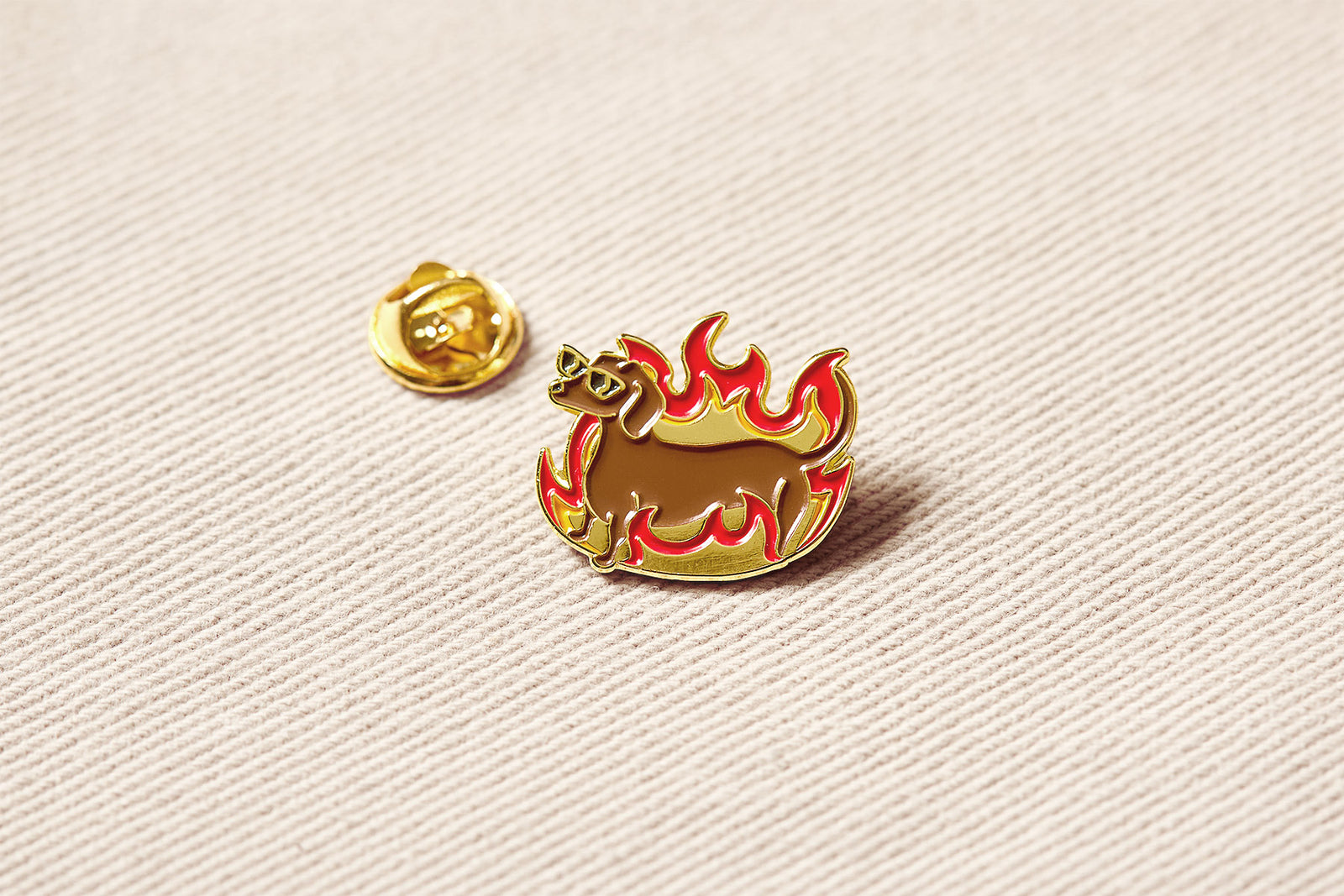 hot dog pin