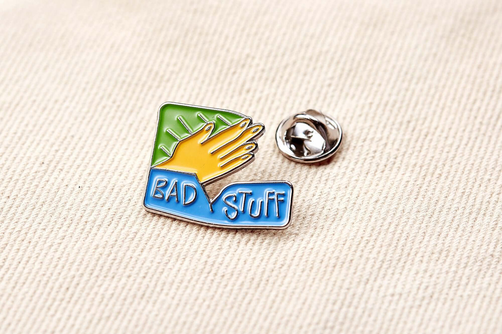bad stuff pin