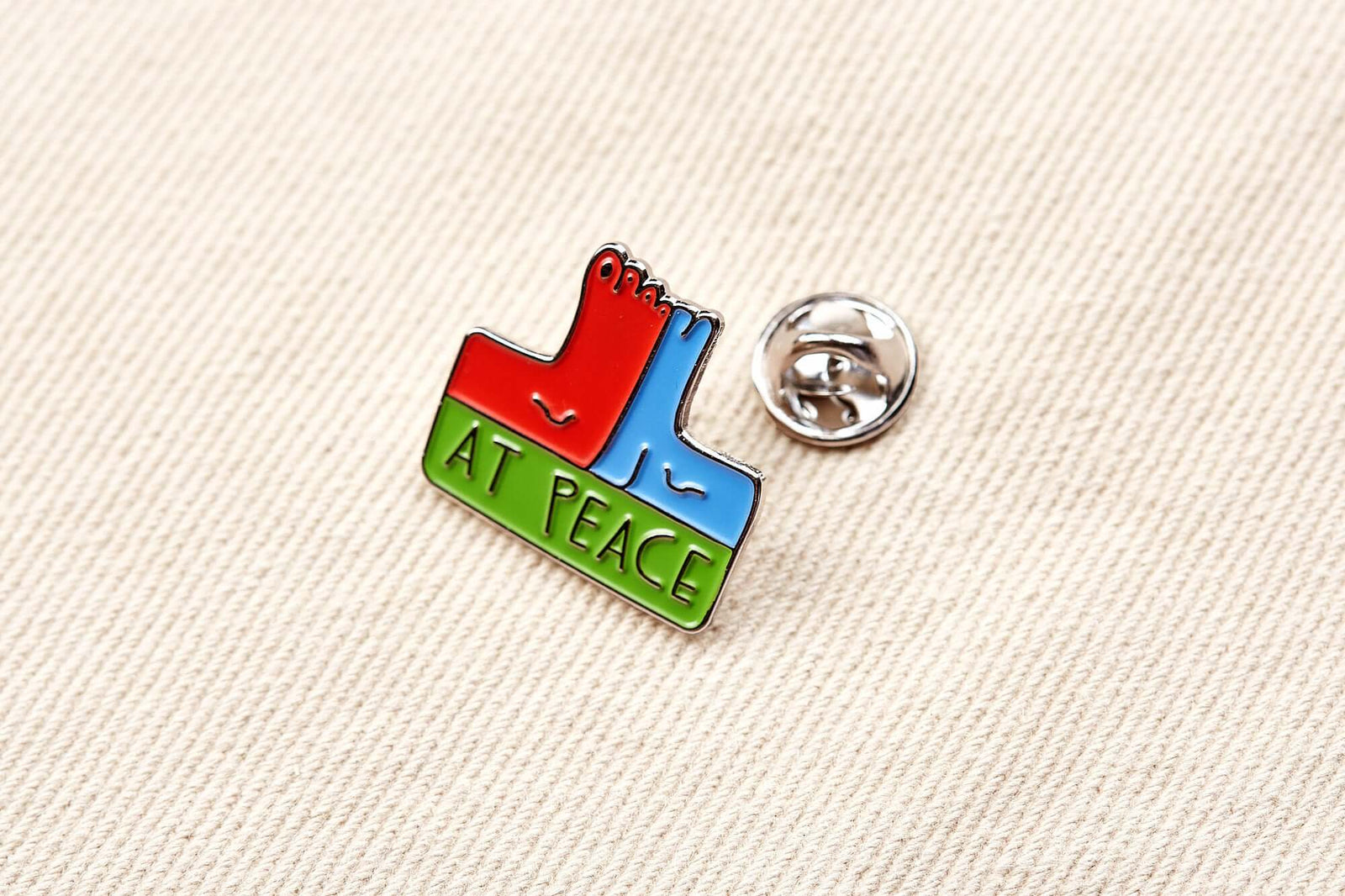 at peace pin