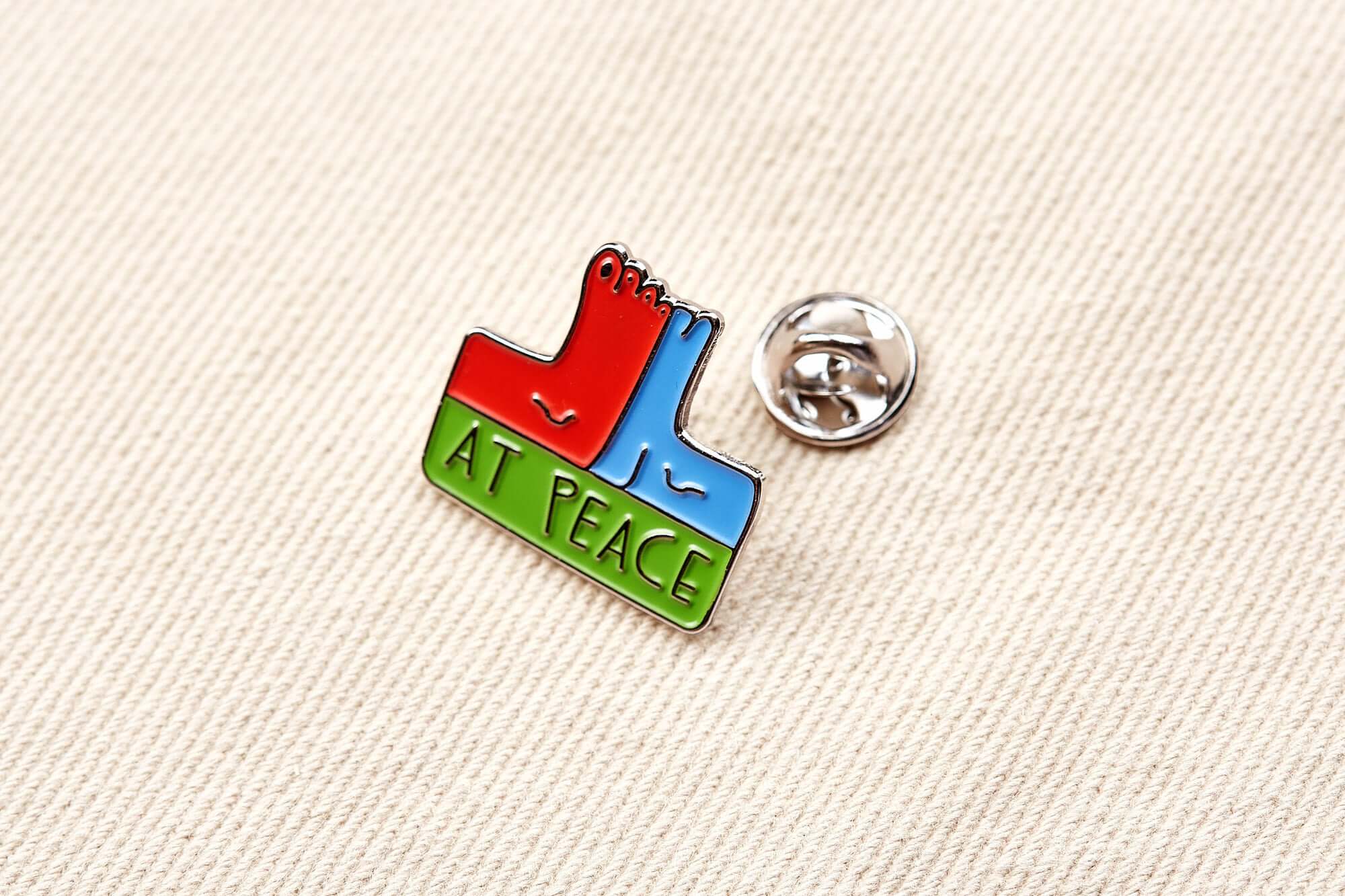 at peace pin
