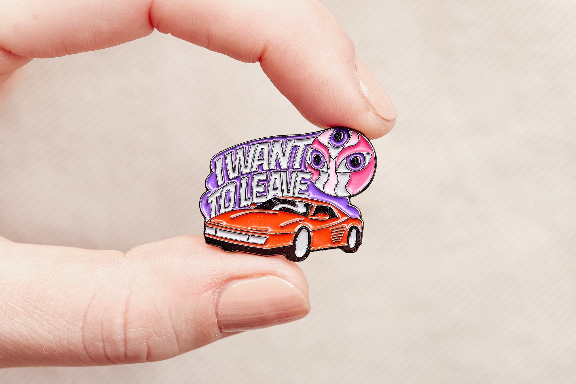 i want to leave pin