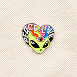 peace and love pin